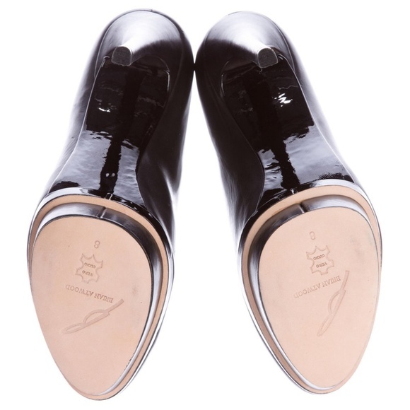 B BRIAN ATWOOD Platform Ankle Boots - Picture 3 of 4